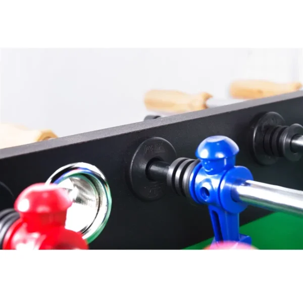 KICK Triumph 55 Foosball Table Black Rods Bearings Bumpers