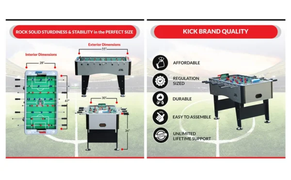 KICK Symphony 55" Foosball Table - Image 15