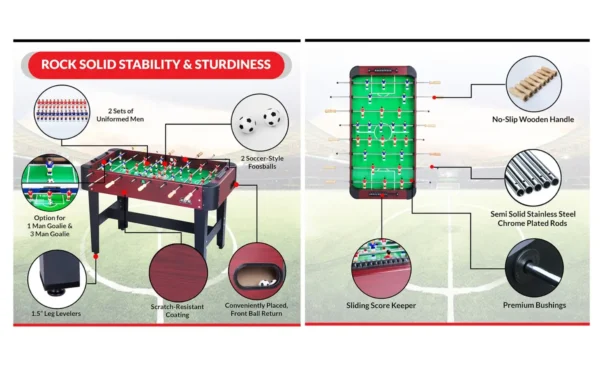 KICK Conquest 48" Foosball Table - Image 18