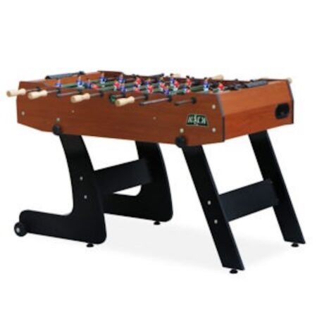 KICK Monarch 48" Folding Foosball Table (Brown)