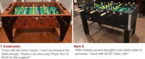 testimonials KICK foosball table 2