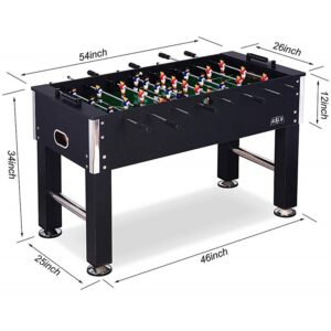 KICK Voyager 55 Foosball Table Dimensions