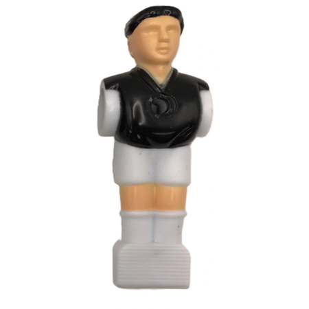 Black Uniformed Player Set for 55" Foosball Table (excluding Venture, Voyager, Vanquish)