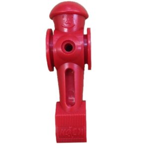 Red Counterbalanced Men For 55 Foosball Table