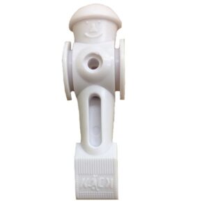 White Counterbalanced Men For 55 Foosball Table