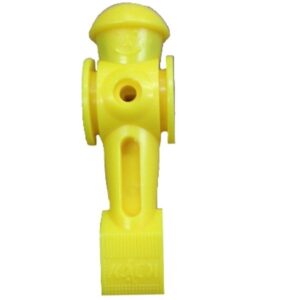 Yellow Counterbalanced Men For 55 Foosball Table