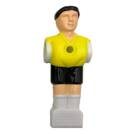 Yellow Uniformed Player Set for 55" Foosball Table (excluding Venture, Voyager, Vanquish)