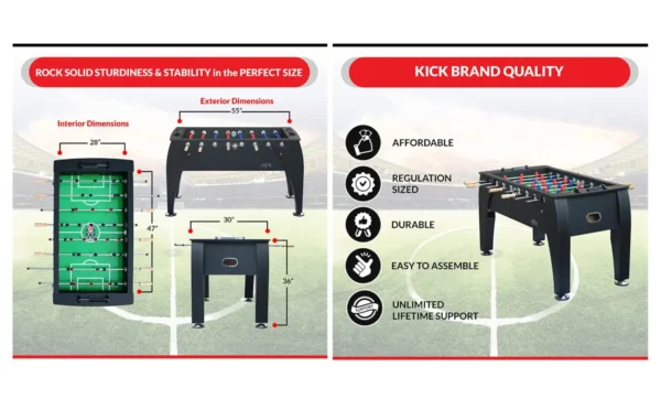 KICK Legend 55" Foosball Table - Image 15