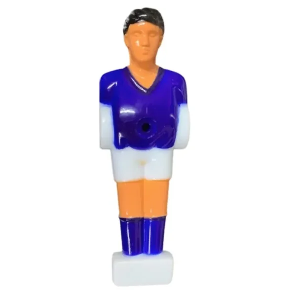 Blue Uniformed (Blue Socks) Player Set for 48" Foosball Table (non-counterweighted) - Image 2