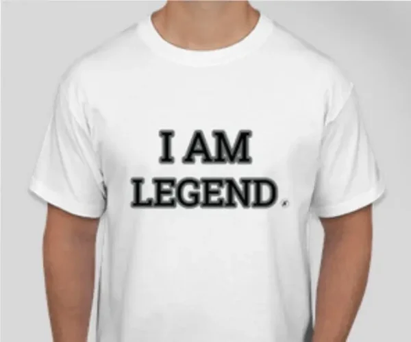 "I Am Legend" Short Sleeve T-Shirt - Image 2
