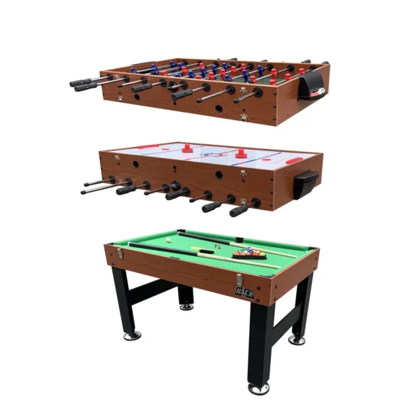 KICK Trilogy 55" 3-in-1 Multi Game Table - Image 3