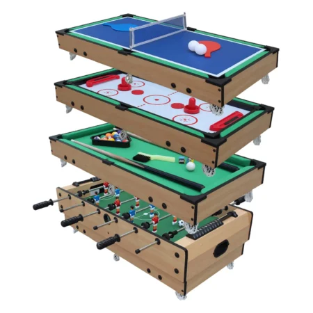 KICK Chancellor 33" 4-in-1 Mini Tabletop Foosball Table