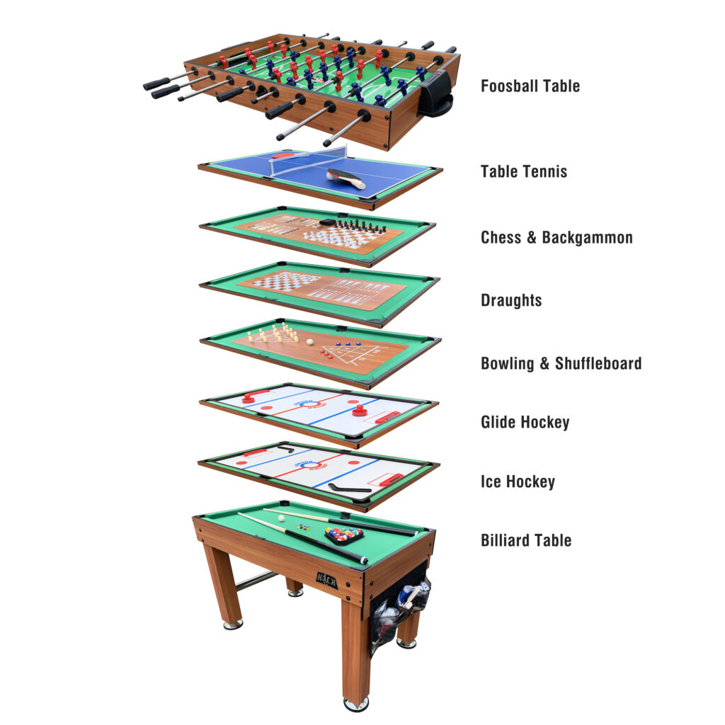 Full Size 55" Foosball Tables KICK Foosball Tables