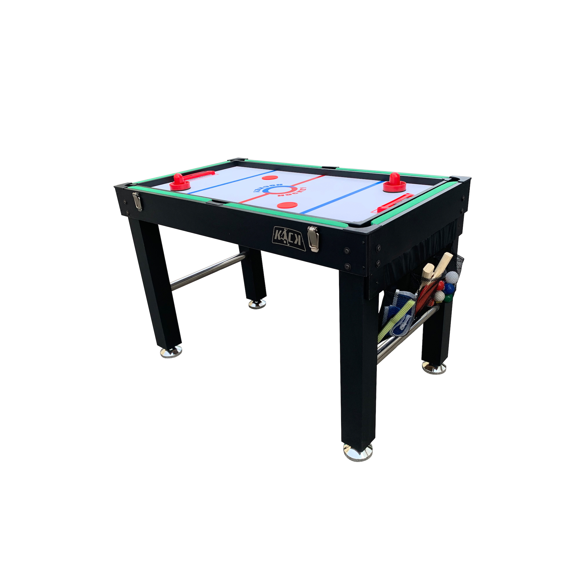 Folding Multi Games Table Professional Pool Air Hockey Tennis Large Full  Size 3