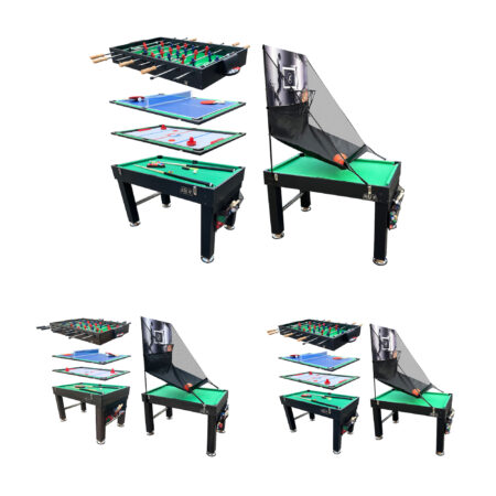 KICK Morpheus 55" 5 in 1 Multi-Game Table (Black)